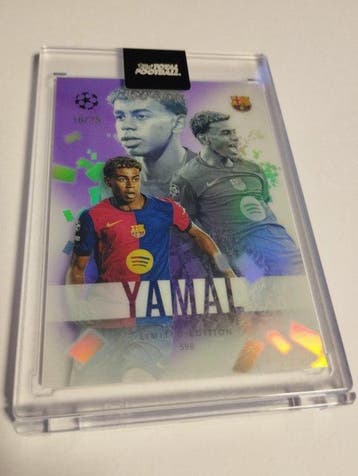 Lamine Yamal Rookie Champions Topps Total /25 Verzegelde, Nieuw