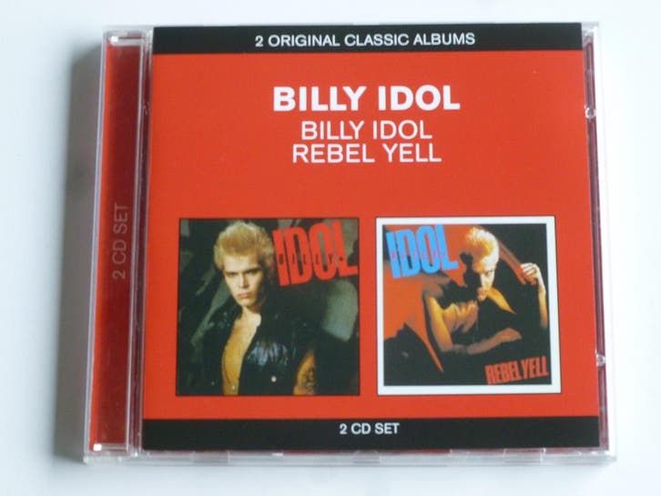 Billy Idol - Billy Idol + Rebel Yell, Cd's en Dvd's, Cd's | Pop, Zo goed als nieuw, Ophalen of Verzenden