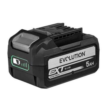 Evolution Li-Ion accu 18V 5AH | R18BAT-Li5, Verzenden, Nieuw