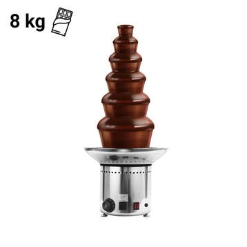 GGM Gastro | Chocoladefontein RVS - 6 lagen - 300W - | SBCH6, Verzenden