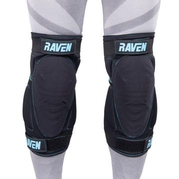 Kniebeschermers Raven Rine Zwart (Kniebraces & Beschermers), Motoren, Verzenden, Nieuw