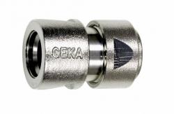 Geka Plus - nikkel - slangaansluiting 5/8 met waterstop 742X, Ophalen of Verzenden, Nieuw