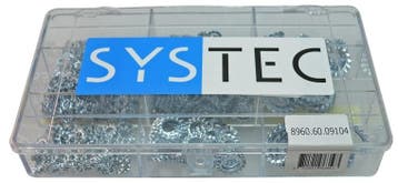 tandveerring din 6798a verzinkt Systec assortiment doos...., Nieuw