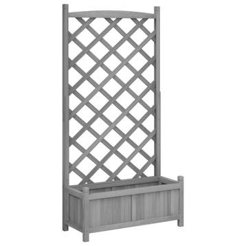 Bloembak 150cm hout - Tweedekansje | Laatste Stuk!, Balkon, Ophalen of Verzenden, Zo goed als nieuw, 60 tot 100 cm
