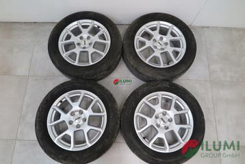 Velgen Jeep Renegade Compass 17 215/60R17 5X110 7J ET40, Auto-onderdelen, Verzenden, Gebruikt, Banden en Velgen