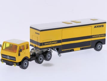 Schaal 1:50 Siku 5880 ANWB remmentest- en verlichtingsact..., Hobby en Vrije tijd, Modelauto's | 1:50, Ophalen of Verzenden, Gebruikt