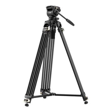 SmallRig Heavy Duty Fluid Head Tripod Kit AD 01S 4686, Nieuw, 175 cm of meer, Met balhoofd, Ophalen of Verzenden