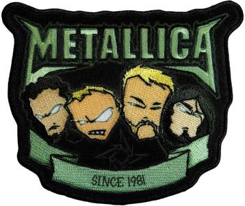 Metallica Squindo Since 81 - Patch officiële merchandise, Ophalen of Verzenden, Nieuw, Kleding