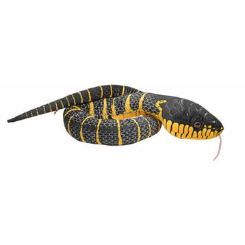 Wild Republic mangrove slang knuffel - pluche - 137 cm, Verzenden, Nieuw