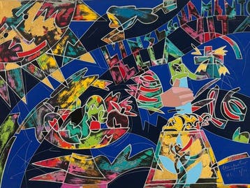 Ugo Nespolo (1941) - L’insegnamento della vita