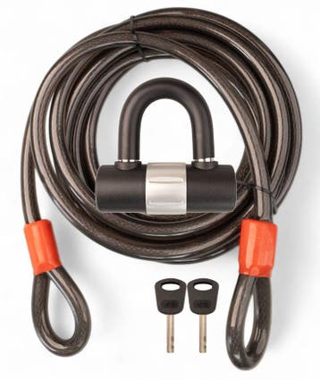 Kabelslot 10 meter veiligheidsslot XL, Verzenden, Nieuw