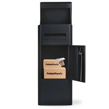 PakketPanda Multi Topbox - XXL Pakketbrievenbus met Briefvak, Verzenden, Nieuw, Rvs