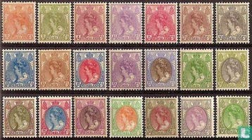 Nederland - Koningin Wilhelmina - 1899, Postzegels en Munten, Postzegels | Nederland, Verzenden, Postfris