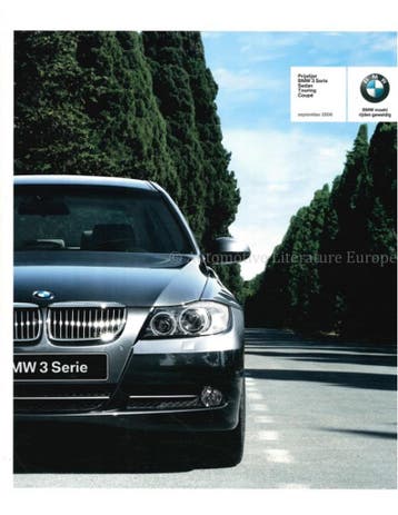 2006 BMW 3 SERIE PRIJSLIJST NEDERLANDS, Boeken, Nieuw, BMW, Author