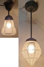 Lamp (2) - Glas, Metaal