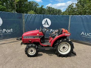 Veiling: Minitractor Mitsubishi MT165 Diesel 16pk, Gebruikt, Tot 2500, Tot 80 Pk, Ophalen