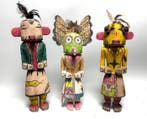 3 Poppen - Hopi / Kachina - Verenigde Staten (Zonder, Antiek en Kunst