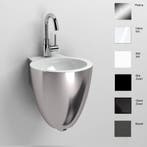 Fontein Clou Flush 6 27x31.5x28cm Keramiek Wit (Met, Ophalen of Verzenden, Nieuw, Chroom, Overige typen