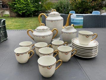 Tafelservies - Koffieservice van Limoges porselein (8) –