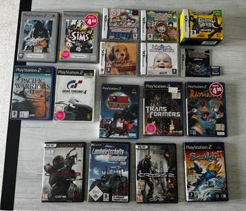 Bandai - Giochi PS2/Nintendo DS/PC Perfettamente funzionanti, Nieuw