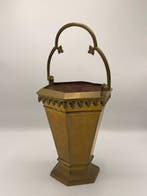 Wijwater emmer, neogotiek - Brons - 1850-1900