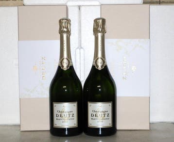 2020 Deutz - Champagne Blanc de Blancs - 2 Flessen (0.75, Nieuw