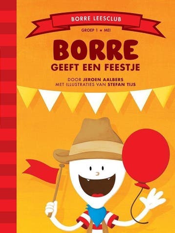 Borre geeft een feestje (groep 1) - 1e pagina beschadigd, Boeken, Verzenden, Nieuw
