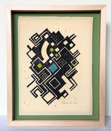 Max Olderock (1895-1972) - Concrete Composition