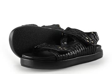 Sacha Sandalen in maat 39 Zwart, Verzenden, Zwart, Sandalen of Muiltjes, Zo goed als nieuw