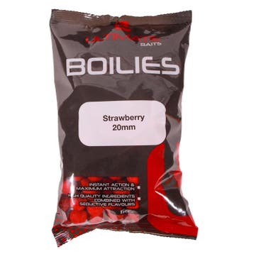 Ultimate Baits Strawberry 20mm 1kg, Verzenden, Nieuw, Overige typen