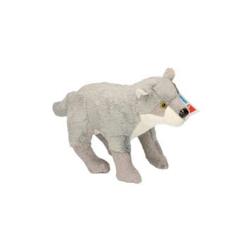 Cornelissen wolf knuffel - pluche - 25 cm - bosdieren, Verzenden, Nieuw
