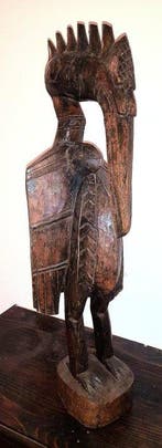 Fetisj figuur - Senufo - Ivoorkust - Vogel CALAO, etnische