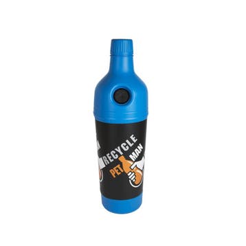 PETman inzamelbak voor flesjes - blauw, Huis en Inrichting, Woonaccessoires | Prullenbakken, Verzenden, Nieuw
