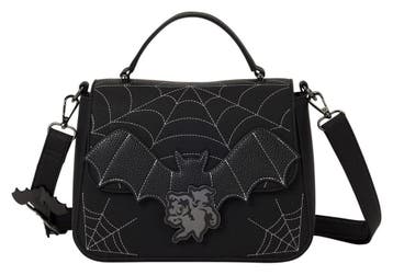 Mickey & Minnie by Loungefly Crossbody Spiderweb and Bats, Ophalen of Verzenden, Nieuw