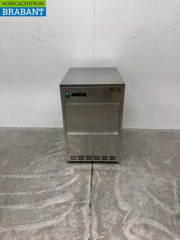 HCB RVS ijsblokjesmachine ijsklontjesmachine 50 kg p/d, Ophalen of Verzenden, Nieuw zonder verpakking