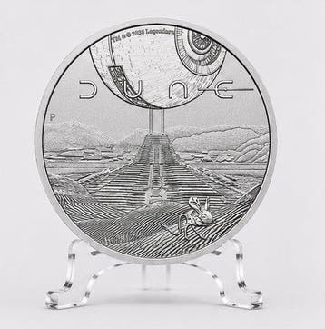 Tuvalu. 1 Dollar 2026 – Dune – 1 oz Silver Coin – Ag .9999 –