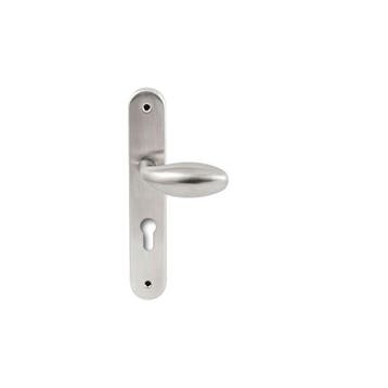 Knopkruk Golf op ovaal langschild profielcilindergat 72mm -, Verzenden, Nieuw