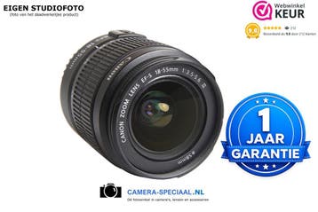 Canon EF-S 18-55mm III lens met 12 maanden garantie, Canon, Ophalen of Verzenden, Zo goed als nieuw, Standaardlens