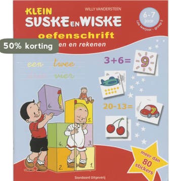 Oefenschrift tellen en rekenen - Willy Vandersteen, Verzenden, Gelezen, Willy Vandersteen