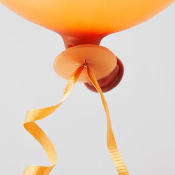 Ballon Sluiters Met Lint Oranje (100st), Ophalen of Verzenden, Nieuw