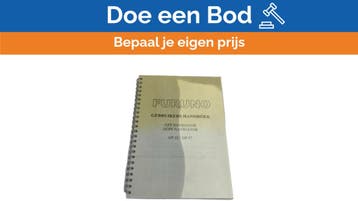Bieden: Furuno GPS Operators Manual GP-32/37 NL, Watersport en Boten, Navigatiemiddelen en Scheepselektronica, Ophalen of Verzenden
