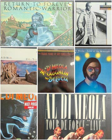 Al Di Meola - 7 Albums - Diverse titels - LP albums, Cd's en Dvd's, Vinyl Singles, Nieuw in verpakking