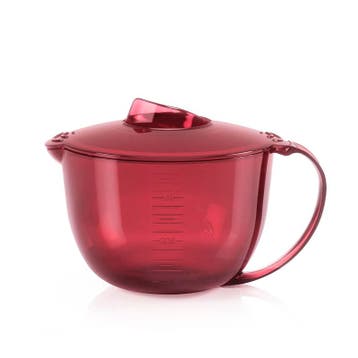 Tupperware MicroPlus Schenkkan 1 l, Ophalen of Verzenden, Nieuw, Rood