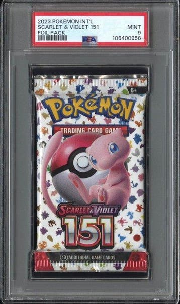 Pokémon - 1 Graded booster pack - 151 English Booster Pack, Nieuw