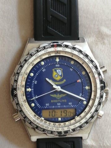 Breitling - Navitimer Jupiter Pilot Blue Angels - Heren -, Nieuw