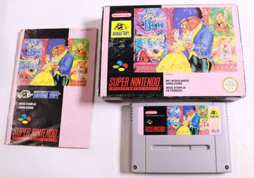 SNES - Beauty & The Beast - Boxed CIB, Ophalen of Verzenden, Nieuw