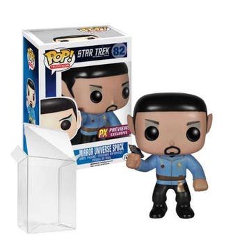 Funko Pop!  Star Trek  Spock Mirror Universe 82 PX Previews, Verzenden, Nieuw