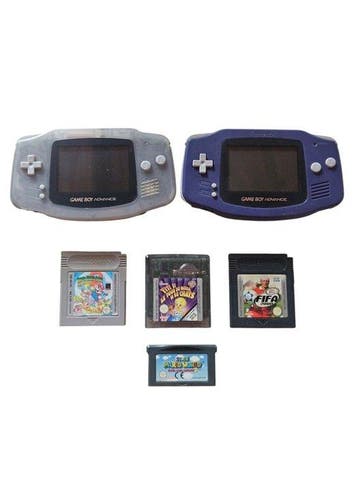 Nintendo - Gameboy Advance - Videogameconsole + games, Nieuw