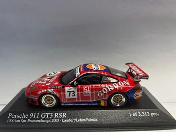 Minichamps 1:43 - Modelauto - Porsche 911 GT3 RSR, Nieuw