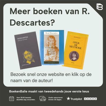 De uitgelezen Descartes / De uitgelezen filosofen, Boeken, Verzenden, Zo goed als nieuw, R. Descartes